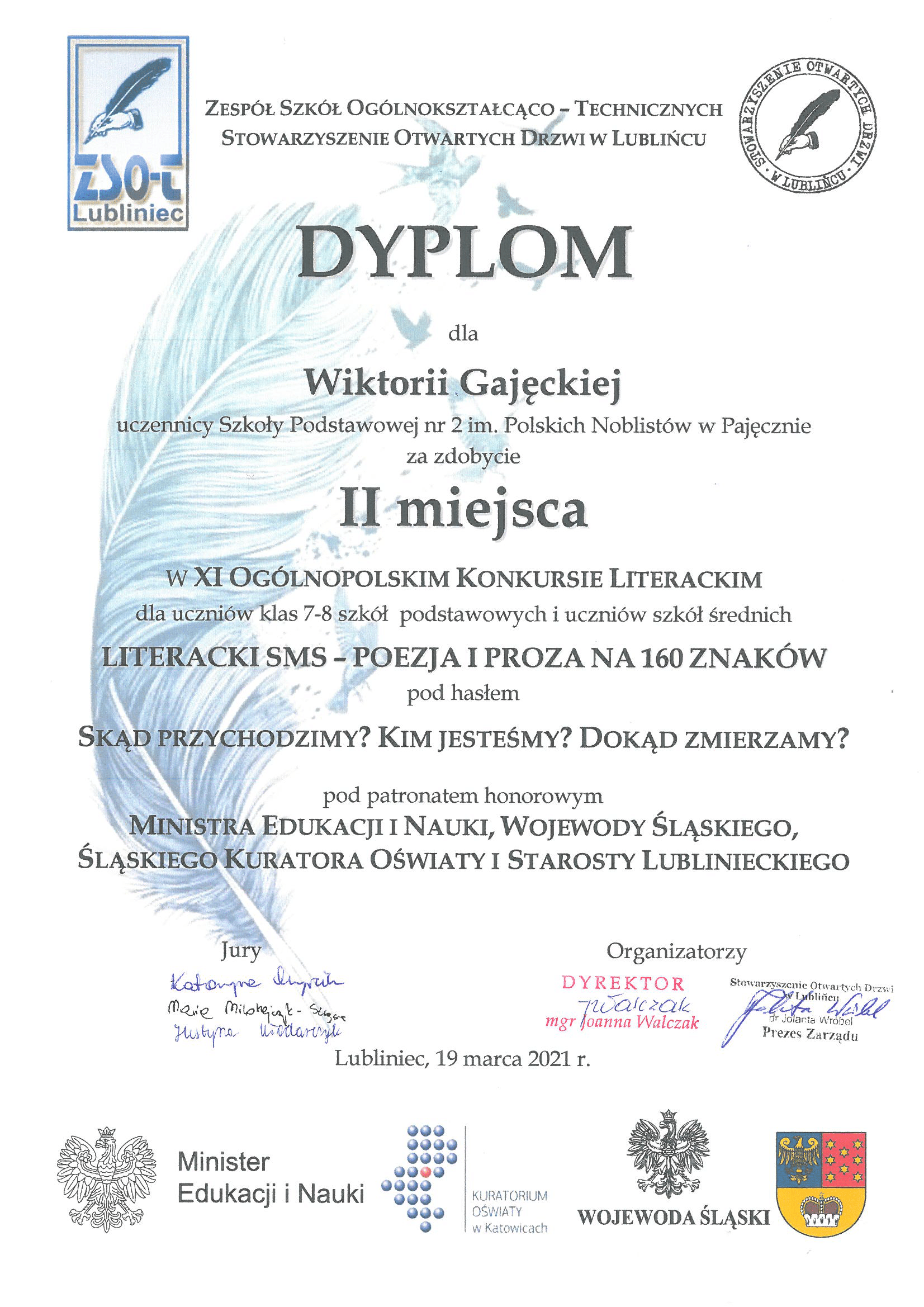 dyplom wiktoriag