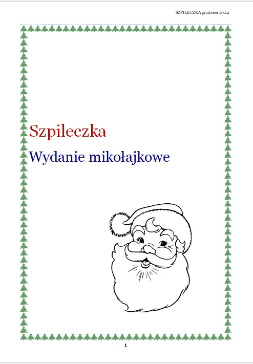 Okładka: Szpileczka - wydanie mikołajkowe 2022